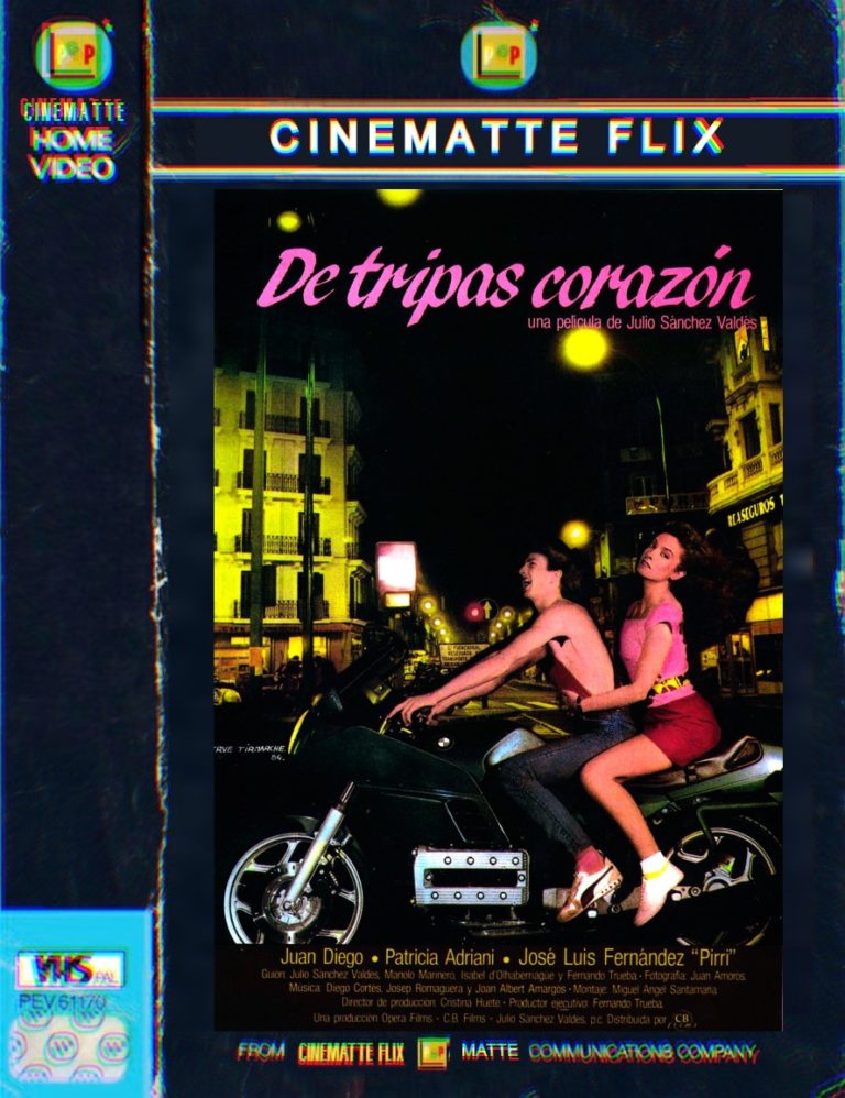 CARATULA VHS CINEMATTE FLIX (1) DE TRIPAS CORAZON