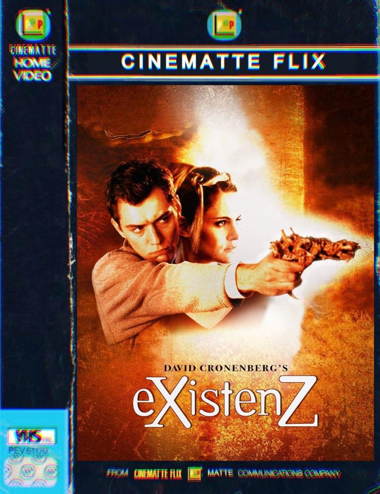 EXISTENZ CARATULA VHS CINEMATTE FLIX (1)