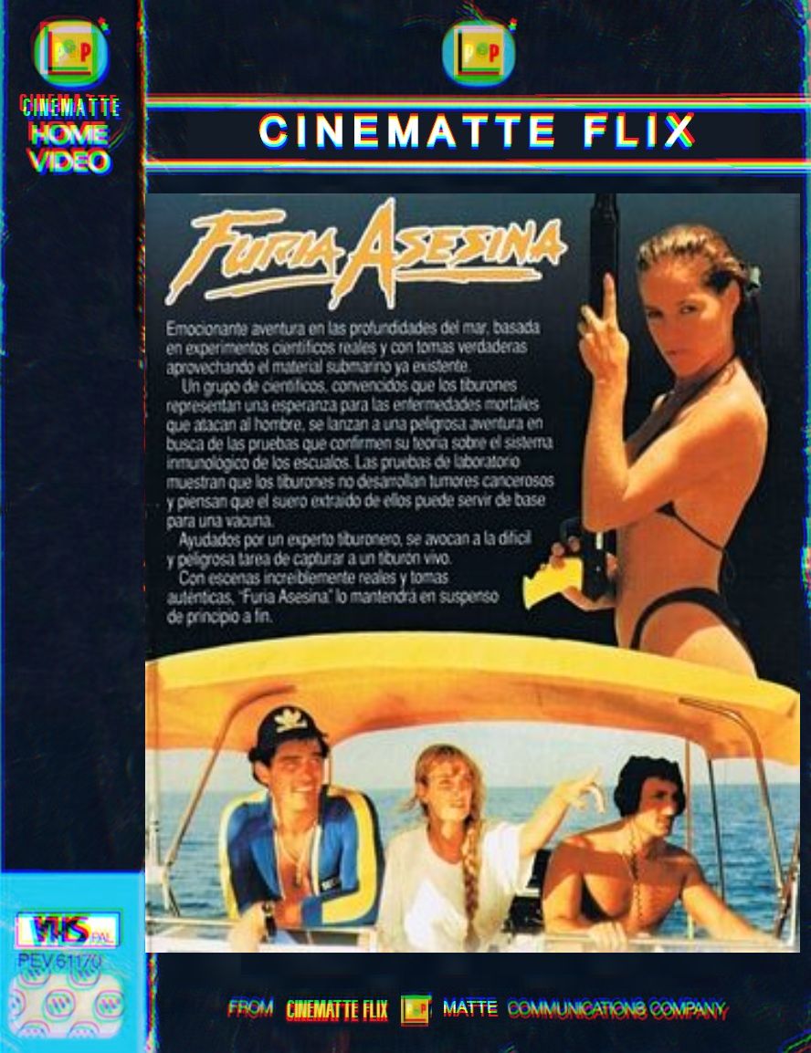 Ver FURIA ASESINA (Versión Betamax HD Remasterizada) (1990) | Sharksploitation, erotismo y tiburones