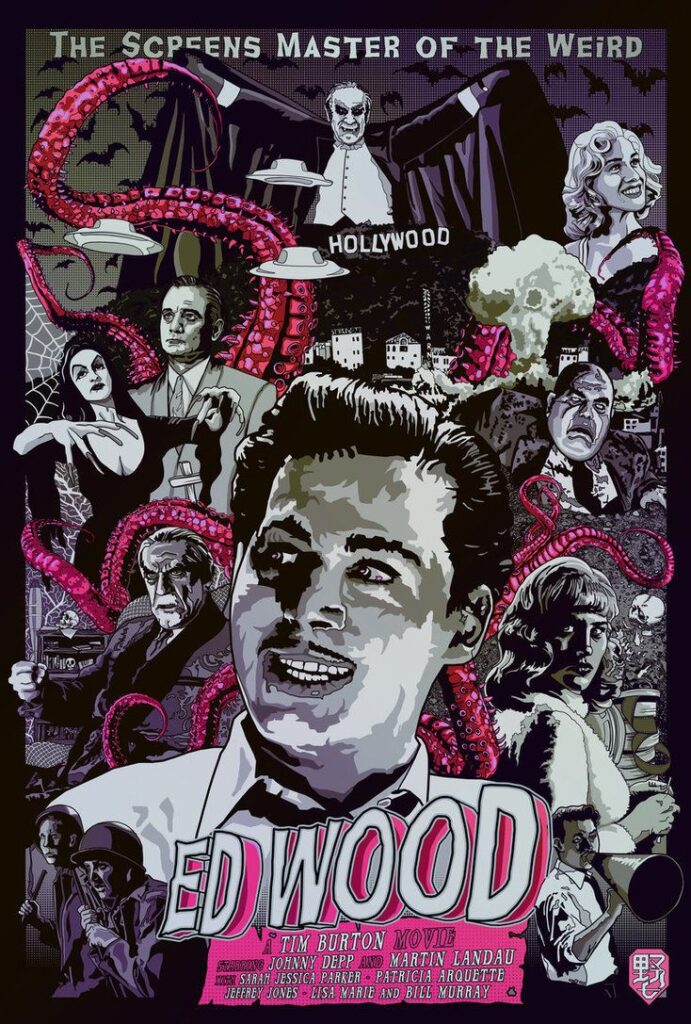 La tragicomedia del cine: 'Ed Wood' como alegoría del genio incomprendido y la pasión desbordada'