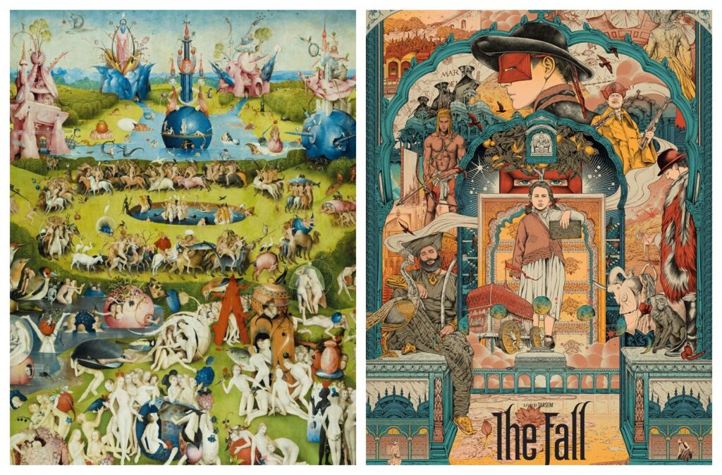 "El jardín de las delicias" de Hieronymus Bosch y The Fall de Tarsem Singh: la imaginación y el surrealismo en el arte visual