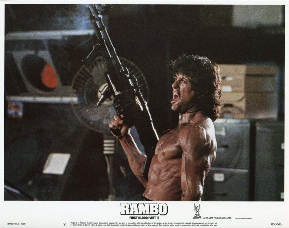 Textura fílmica: Rambo (1985)